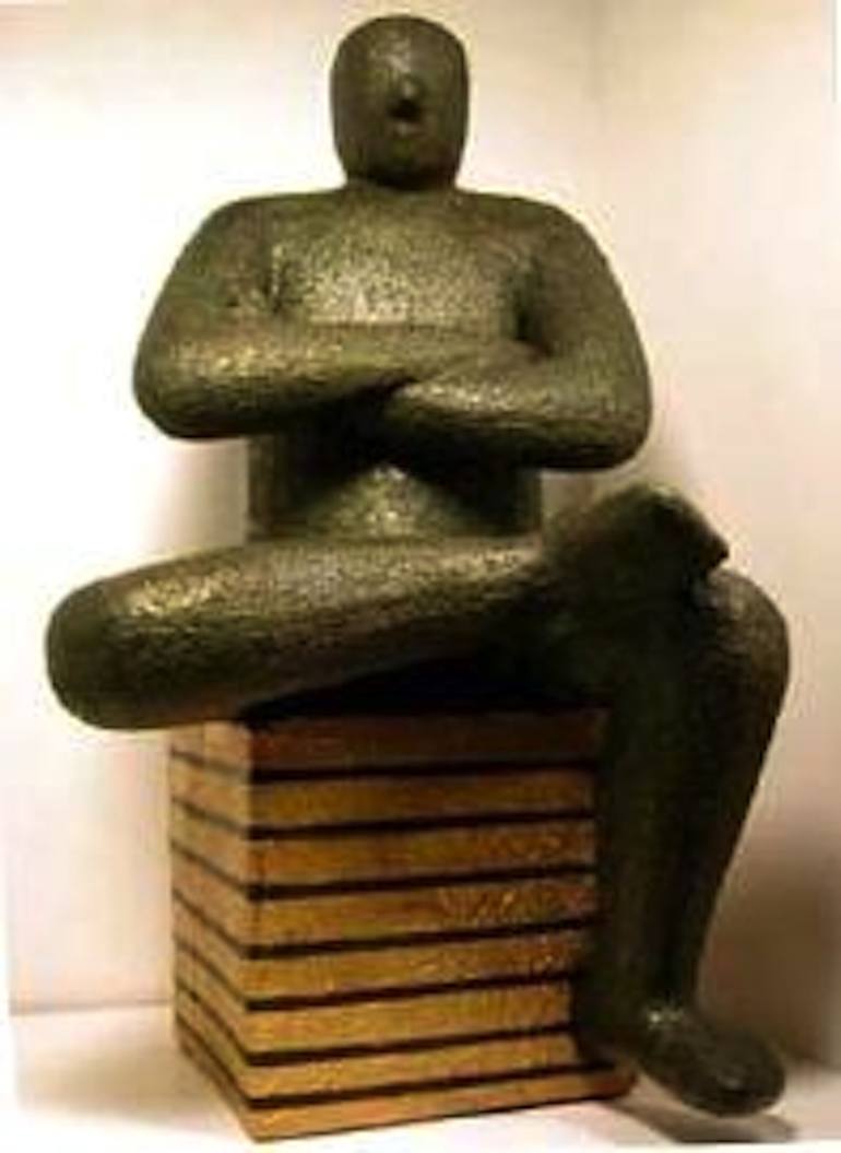 Original Surrealism Nude Sculpture by Susan Karnet