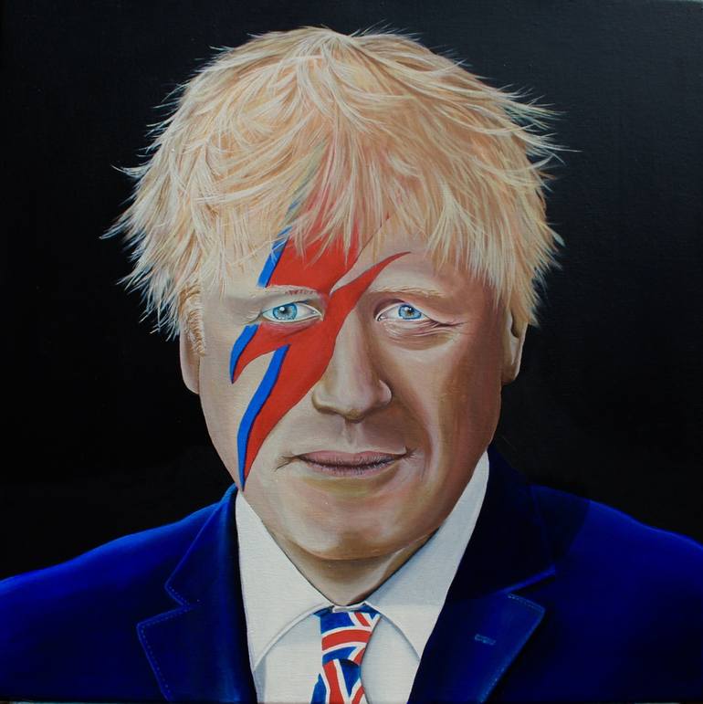 Original Portraiture Political Painting by Mick Williams